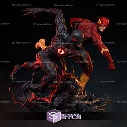 Flash vs Black Flash 3D Printer Files