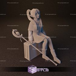 Frieren Sitting Suitcase 3D Printer Files