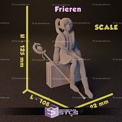 Frieren Sitting Suitcase 3D Printer Files