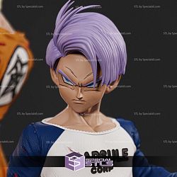 Gohan Future and Trunks Kid Future 3D Printer Files