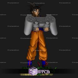 Goku Joystick Holder 3D Printer Files