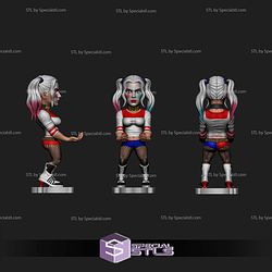 Harley Quinn Joystick Holder 3D Printer Files