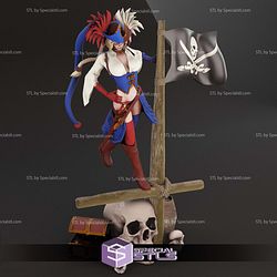 Harley Quinn Pirate Skull 3D Printer Files