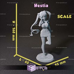 Hestia White Danmachi 3D Printer Files