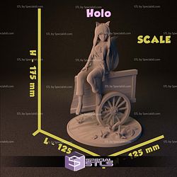 Holo Sitting Spice and Wolf 3D Printer Files