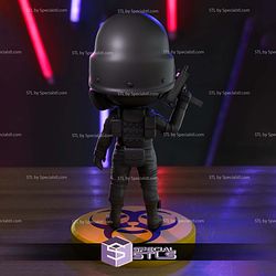 HUNK Chibi Resident Evil 3D Printer Files