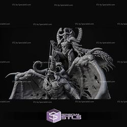 Illidan and Maiev Warcraft 3D Printer Files