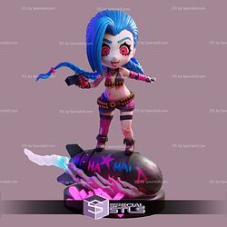 Jinx Chibi Bomb 3D Printer Files