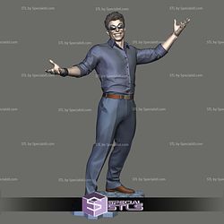 Johnny Cage Mortal Kombat 12 3D Printer Files