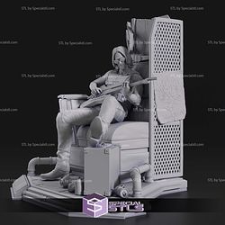 Johnny Silverhand playing Guitar 3D Printer Files