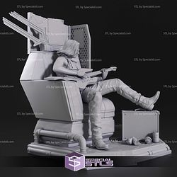 Johnny Silverhand playing Guitar 3D Printer Files