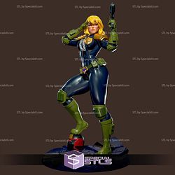 Judge Anderson with NSFW 3D Printer Files