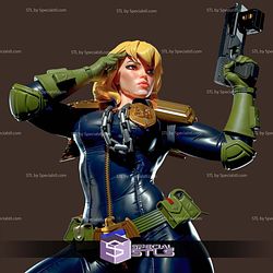 Judge Anderson with NSFW 3D Printer Files