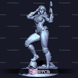 Judge Anderson with NSFW 3D Printer Files