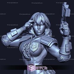 Judge Anderson with NSFW 3D Printer Files