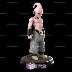 Kid Buu Basic Standing 3D Printer Files