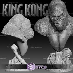 King Kong Bust 3D Printer Files