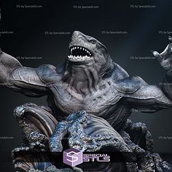 King Shark Bust Portrait 3D Printer Files