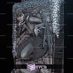 Kitty Pryde Wall Bust 3D Printer Files