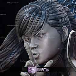 Kitty Pryde Wall Bust 3D Printer Files