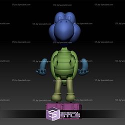 Koopa Troopa Joystick Holder 3D Printer Files