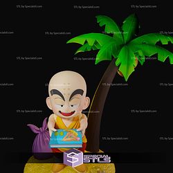 Krillin in Island Dragonball 3D Printer Files