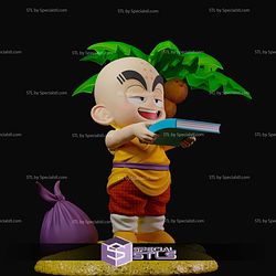 Krillin in Island Dragonball 3D Printer Files