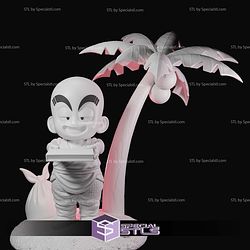 Krillin in Island Dragonball 3D Printer Files