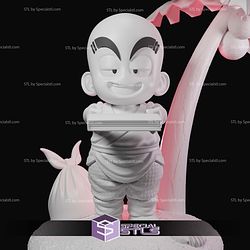 Krillin in Island Dragonball 3D Printer Files