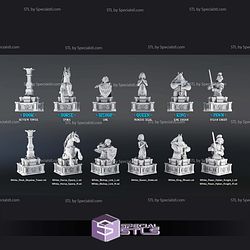 Legend of Zelda Chess Set 3D Printer Files