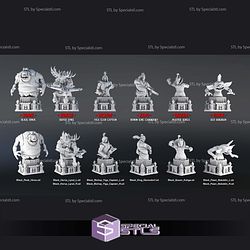 Legend of Zelda Chess Set 3D Printer Files