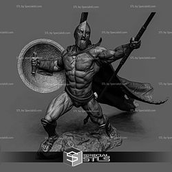 Leonidas in Battle 300 3D Printer Files