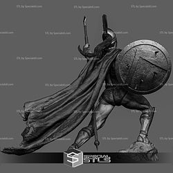 Leonidas in Battle 300 3D Printer Files