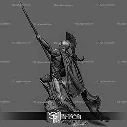 Leonidas in Battle 300 3D Printer Files