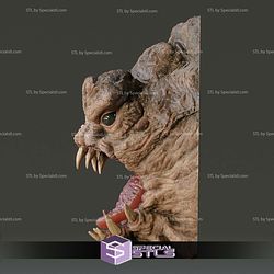 Life Sized Rancor Wall Mount Starwars 3D Printer Files