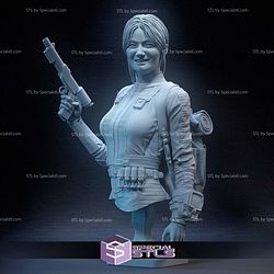 Lucy MacLean Stair Bust Fallout 3D Printer Files