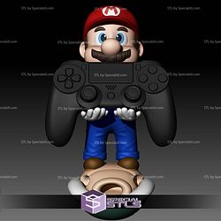 Mario Bros Joystick Holder 3D Printer Files