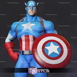 Marvel vs Capom Captain American 3D Printer Files