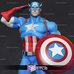 Marvel vs Capom Captain American 3D Printer Files