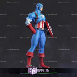 Marvel vs Capom Captain American 3D Printer Files