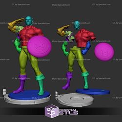 Marvel vs Capom Captain American 3D Printer Files