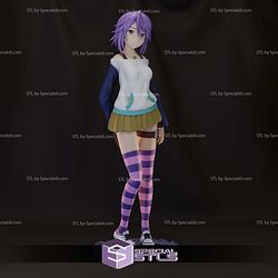 Mizore Shirayuki Rosario Vampire Standing 3D Printer Files