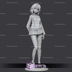 Mizore Shirayuki Rosario Vampire Standing 3D Printer Files