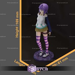 Mizore Shirayuki Rosario Vampire Standing 3D Printer Files