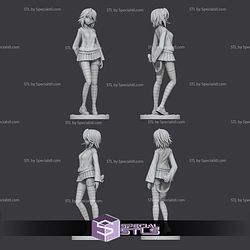 Mizore Shirayuki Rosario Vampire Standing 3D Printer Files