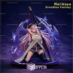 Narmaya Granblue Fantasy 3D Printer Files