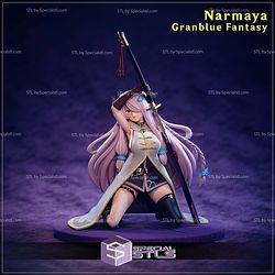 Narmaya Granblue Fantasy 3D Printer Files