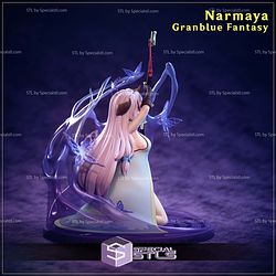 Narmaya Granblue Fantasy 3D Printer Files