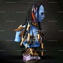 Neytiri Avatar Bust Base Model 3D Printer Files