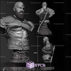 Old Kratos Bust 3D Printer Files